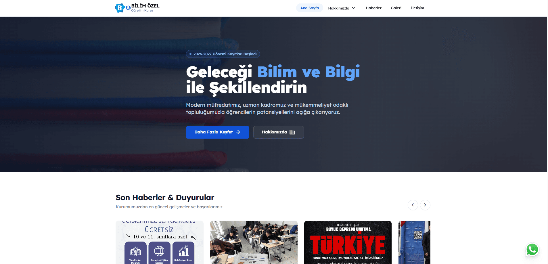 Eskişehir Bilim Özel Öğretim Kursu
