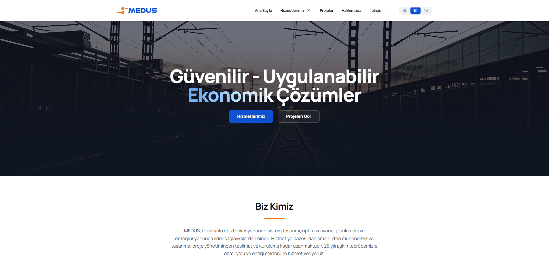 Medus Project Corporate Website & SEO Infrastructure